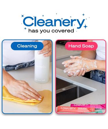 All-Purpose Cleaner Refill Powder Concentrate 4pk & Reusable Bottle | Eco-Friendly Cruelty-Free Gardenia & Lemon Lime Scents - Perfect for Kitchen & Bathroom Cleaning - Buy Online on GoSupps.com