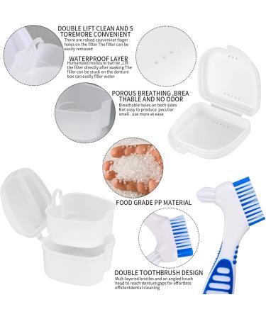 4 STK Denture Picking Box | Immersion Container for Prostheses Storage & Cleaning Tools - International Shipping Available - Buy Online on GoSupps.com