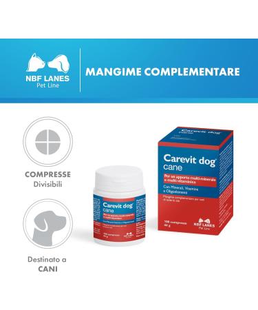 CAREVIT DOG MANGIME 100 COMPRESS - Buy Online on GoSupps.com