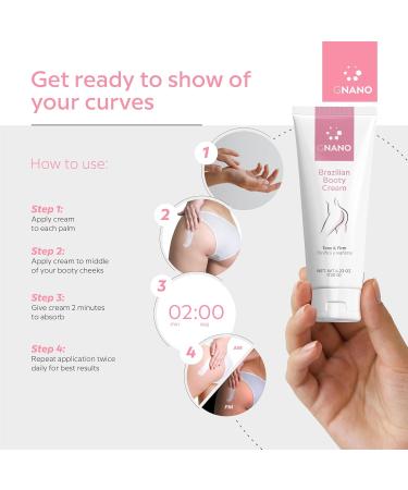 Brazilian BUMBUM Cream - Skin Firming & Tightening for Toned Skin | Cellulite Reduction & Smoothness | 4.23oz - Buy Online on GoSupps.com