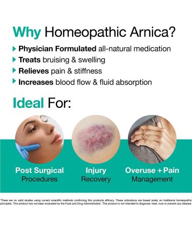 VitaMedica Arnica Montana 30X HPUS Tablets - 150 Ct | Plant-Based Muscle Pain Relief & Post-Surgery Homeopathic Remedy - Buy Online on GoSupps.com