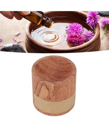 Wooden Essential Oil Diffuser - Cylindrical Aromatherapy for Home Yoga & Meditation - 4.1 cm - Buy Online on GoSupps.com