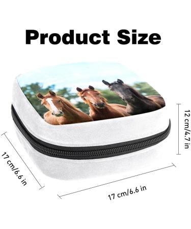 Jungle Animal Horse Sanitary Napkin Storage Bag - Color3111 - Buy Online on GoSupps.com