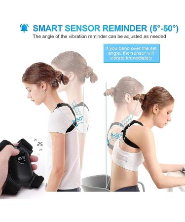 Intelligent Vibration Posture Corrector for Women - Adjustable Support Bandage & Reminder Straps - Buy Online on GoSupps.com
