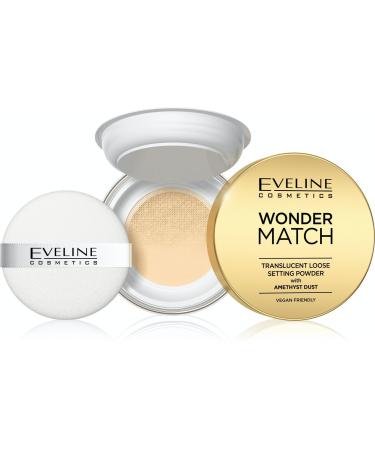 Eveline Cosmetics Wonder Match Fixing Powder with Amethyst Dust - Buy Online on GoSupps.com