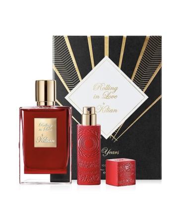 Kilian Rolling In Love Eau De Parfum 1.7oz + Travel Spray 0.25oz Set