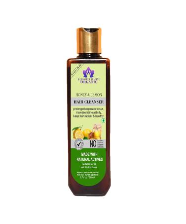 Blessfull Healing Organic Honey & Lemon Hair Cleanser | Shampoo 200 ML (Packing May Vary)