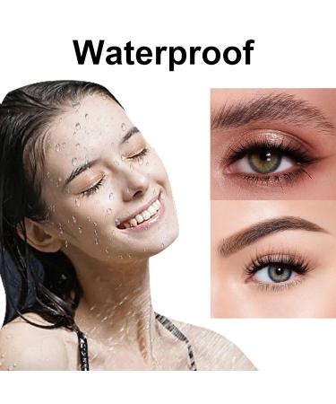 Rosarden Black Glitter Waterproof Mascara - Long-Lasting Shiny Sparkle Diamond Makeup for Volume and Length - Smudge Proof for Party Wedding - Buy Online on GoSupps.com