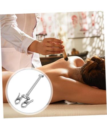 Beavorty Facial Tools Set - Portable Moxa-Klemme & T-Tool for Skin Care | Stainless Steel Burner 16x6.5cm - Buy Online on GoSupps.com