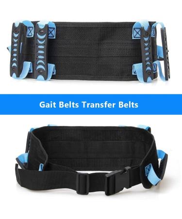 Ultra-Woven Gait Belt for Seniors & Disabled - Durable Transfer Strap with Handle | Ideal for Domestic Care & Walking Aids - Buy Online on GoSupps.com