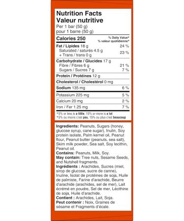 KIND Fuel Bars Crunchy Peanut Butter 50 Gram Bars (4 Pack) 12g Protein Gluten Free Crunchy Peanut Butter 4 Count (Pack of 1) - Buy Online on GoSupps.com