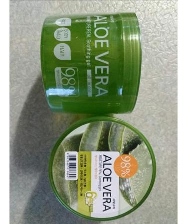 Kwailnara 98% Aloe Vera Moisture Gel - Soothing Gel for Face Body Hair | 500ml / 16.9oz - International Shipping - Buy Online on GoSupps.com