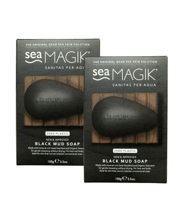 Dead Sea Spa Magik Set of 2 Dead Sea Spa Magik Black soaps 100g