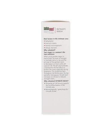 Sebamed Feminine Intimate Wash - pH 3.8, 6.8 Fl Oz (Pack of 1) - Buy Online on GoSupps.com