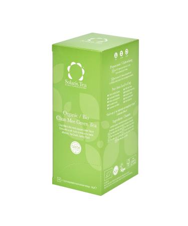 Buy Solaris Tea Organic Chun Mee Green Tea - 40 Silk Bags | Premium Green Tea 60g - International Shipping Available - Buy Online on GoSupps.com