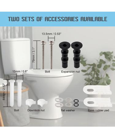 Soft Close Elongated Toilet Seat for TOTO Toilets | Heavy Duty, Replaceable | Oval, White - Buy Online on GoSupps.com