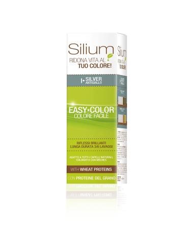 Silium Silium Easy Color Direct Hair Colour I-Silver (Anti-Yellow 150 ml)