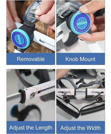 Dog Wheelchair Dog Wheelchair for Back Legs Aluminum Alloy Pet Wheelchair Lightweight Walk Tool Large/Medium Dog Cart Aids Wheelchair Portable XS LW - Buy Online on GoSupps.com