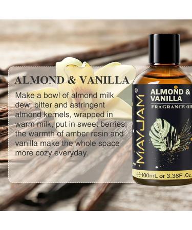 MAYJAM 100ML Almond Vanilla and Strawberry Fragrance Oils Essential Oils - Buy Online on GoSupps.com