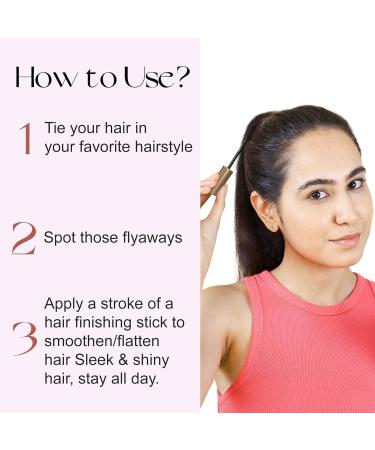 NOURISH MANTRA Hair Finishing Stick Gel Your Go-To Hair Fixer Non-Greasy And Non-Sticky Does Not Leaves A White Cast A Must-Have Hair Accessory For Unisex 12 Ml Pack of 1 - Buy Online on GoSupps.com
