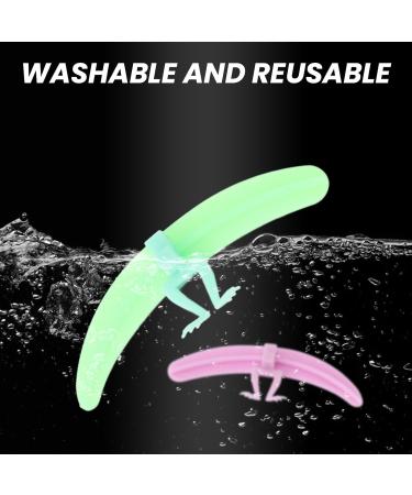 Eyelash Separator Set Convenient Efficient for Lash Extension Silicone Separator for Dense Lash Grafting 2 Colors Beginners and Professionals Purple Green - Buy Online on GoSupps.com