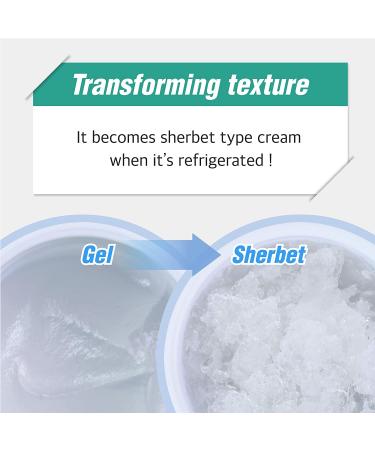 Frozen Cream - Korean Hydrating Face Moisturizer Gel for Pore Tightening and Redness Relief - 3.4 oz - Buy Online on GoSupps.com