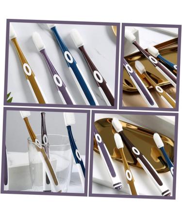 Magiclulu 8-Piece Nano Toothbrush Set - Durable Medium Bristle Toothbrushes for Adults | Ergonomic Design & Wear-Resistant - Buy Online on GoSupps.com