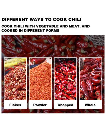 Dried Sichuan Chili Peppers - 4 oz Mild Red Chilies for Mexican, Chinese, Thai Dishes - Premium Szechuan for Chili Oil, Paste, Sauce - Mild Hot (1 Pack) - Buy Online on GoSupps.com
