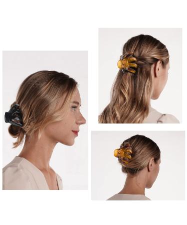 Big Claw Hair Clips for Thick Hair - 3.2'' Octopus Clips - Strong Hold Jumbo Hair Clip - 6 Packs (Black & Brown) - Buy Online on GoSupps.com