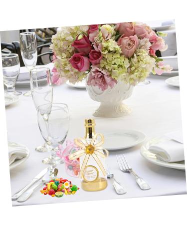 HOMSFOU 24 Pcs Clear Plastic Container Plastic Containers Candy Container Mini Containers Wedding Favour Clear Boxes Gift Boxes Small Candy Boxes Bride Bottle Red White Blue - Buy Online on GoSupps.com