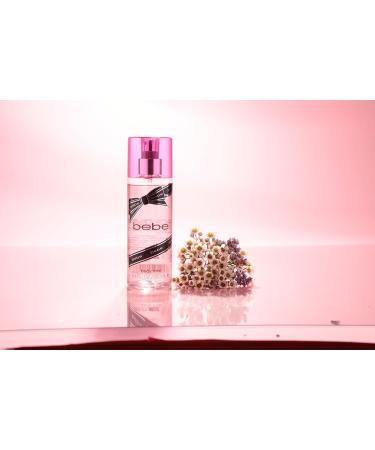 Bebe Silver Body Mist - Body Spray for Women with Mango Tuberose Peony Jasmine Rose Cedarwood Musk and Sandalwood Long-Lasting Fragrance Mist - 8.4 Fl Oz - Buy Online on GoSupps.com