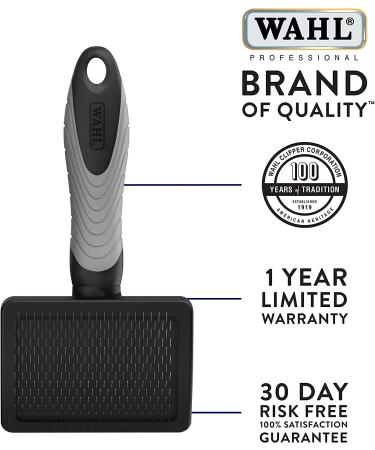 Wahl Professional Animal Slicker Brush - Top-Quality Pet Grooming Tool - Buy Online on GoSupps.com