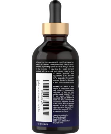 Carlyle Melatonin Liquid 1mg | 4 fl oz Drops | Berry Flavor | Non-GMO Vegetarian Supplement - Buy Online on GoSupps.com