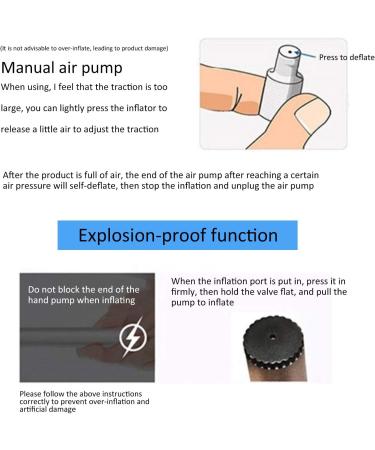 Herchr Inflatable Waist Belt | Healthy Lumbar Support & Traction Belt for Men & Women | Protective Waist Trainer for Back Pain Relief - Buy Online on GoSupps.com