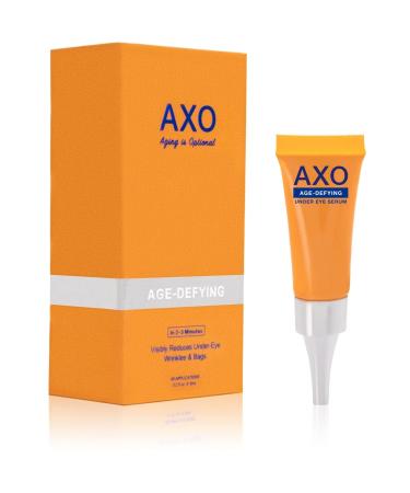 AXO Age-Defying Under-Eye Serum | Best Instant Wrinkle Remover For Face | Instant Face Lift  Under Eye Cream for Wrinkles  Bags  Dark Circles  Firming - Made In Italy