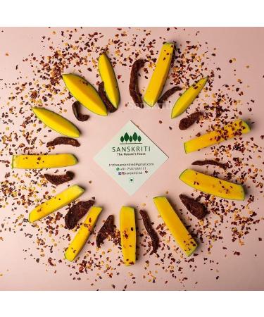  AOZA AOZA Sanskriti Spicy Mango | Tikhi Kairi | Masala Kairi | Chatpati Kairi | Mouth Freshness Mukhwas Digestive Churan Tasty Paan Fun Bites Indian Candy - 100g - Buy Online on GoSupps.com