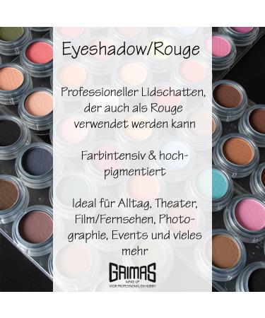  GRIMAS GRIMAS Eyeshadow / Red 2g Color 103 Dark Grey intensely pigmented eyeshadow very gentle on the skin versatile - Buy Online on GoSupps.com