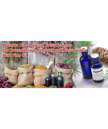 Alpinola Oil - Essential Oils Mix for Aromatherapy Inhalant and Massage Use - Buy Online on GoSupps.com