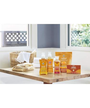 Method Ginger Mango Laundry Detergent Packs - 42 Count (Pack of 2) | Hypoallergenic & Plant-Based Stain Remover | Works in Hot & Cold Water - Buy Online on GoSupps.com