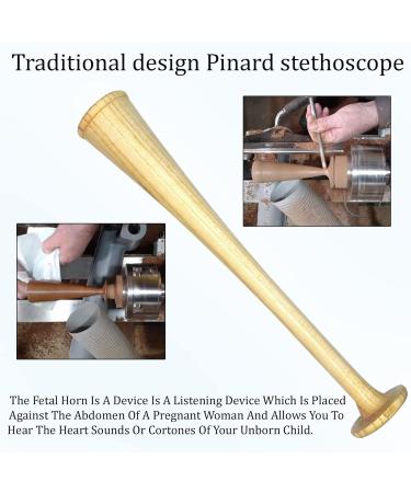 Pinard Stethoscope Horn 33 CM | Beech Wood Hearing Pipe for Midwives | International Shipping - Buy Online on GoSupps.com