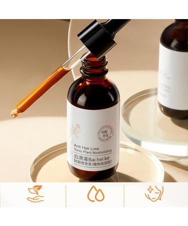  JPSDOWS Anti-hair oil - Anti-hair oil for women 60 ml anti-thinning hair products nourishing and strengthening hair growth oil from Jpsdows plants - Buy Online on GoSupps.com