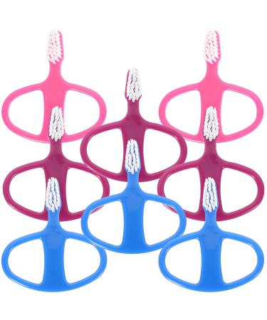 Minkissy 45 PTH False Toothbrush & Cleaner | Soft Manual Baby Toothbrush with Case | Safe Prothesis Cleaning for Toddlers - Buy Online on GoSupps.com