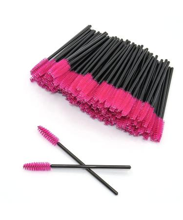 GreenLife 50 PCS Multicolor Disposable Eyelash Brush Mascara Wands Applicator (Black-Rose) - Buy Online on GoSupps.com