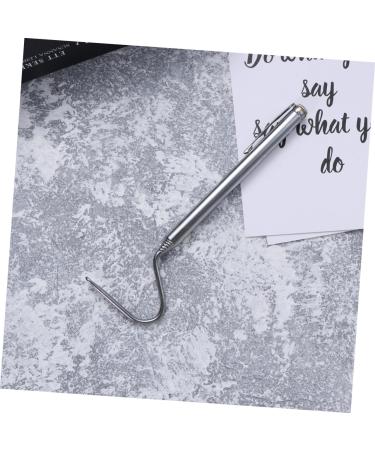 POPETPOP telescoping pole with hook pocket stainless steel snake tong telescoping snake hook snake hooks and grabbers snake tool sidewinder Collapsible Snake Hook reptile telescopic grapple - Buy Online on GoSupps.com