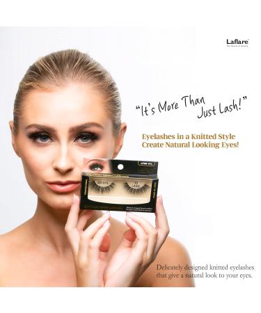 Laflare Silk 3D Faux Mink Eyelashes - Knitted Style, Easy to Apply - 2-3 Pack Bundle Special (3 SD16) - Buy Online on GoSupps.com