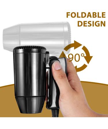 Wrvxzio 12V Car Styling Hair Dryer 2 Speed Car Hair Blow Dryer with Foldable Handle Compact Car Hair Dryer Available Hot and Cold Wind Car Styling Hair Blower for Self-Driving Travel Window Defroster black - Buy Online on GoSupps.com