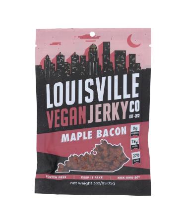 Louisville Vegan Jerky Co Maple Bacon 3 oz (85.05 g)