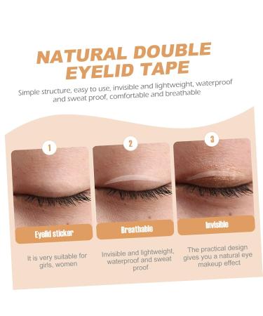 FOMIYES 2sets Double Eyelid Sticker Transparent Tape Lace Net Eyelid Strips Double Eye Shaping Tapes Girl - Buy Online on GoSupps.com