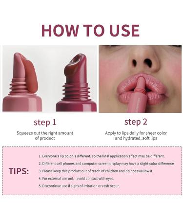 Sitovely Glossy Plumping Lip Gloss Voluminous Lip Balm Nude Colors Lipstick Glossy Plumping Peptide Lip Gloss Lip Butter Balm High-Shine Nude Colors Lip Glow Oil (Pink M) - Buy Online on GoSupps.com