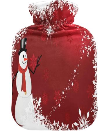 KCL Deci 2L Hot Water Bottle with Snowman Cover - Relief for Menstrual Cramps Neck & Shoulder Pain Hand & Foot Warmer - International Shipping Available - Buy Online on GoSupps.com
